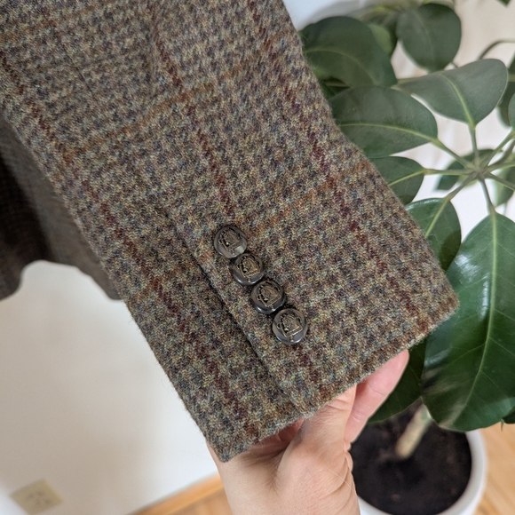 Ralph Lauren | Retro | 10 Petite | Wool Blend Equestrian Blazer - Picture 7 of 16